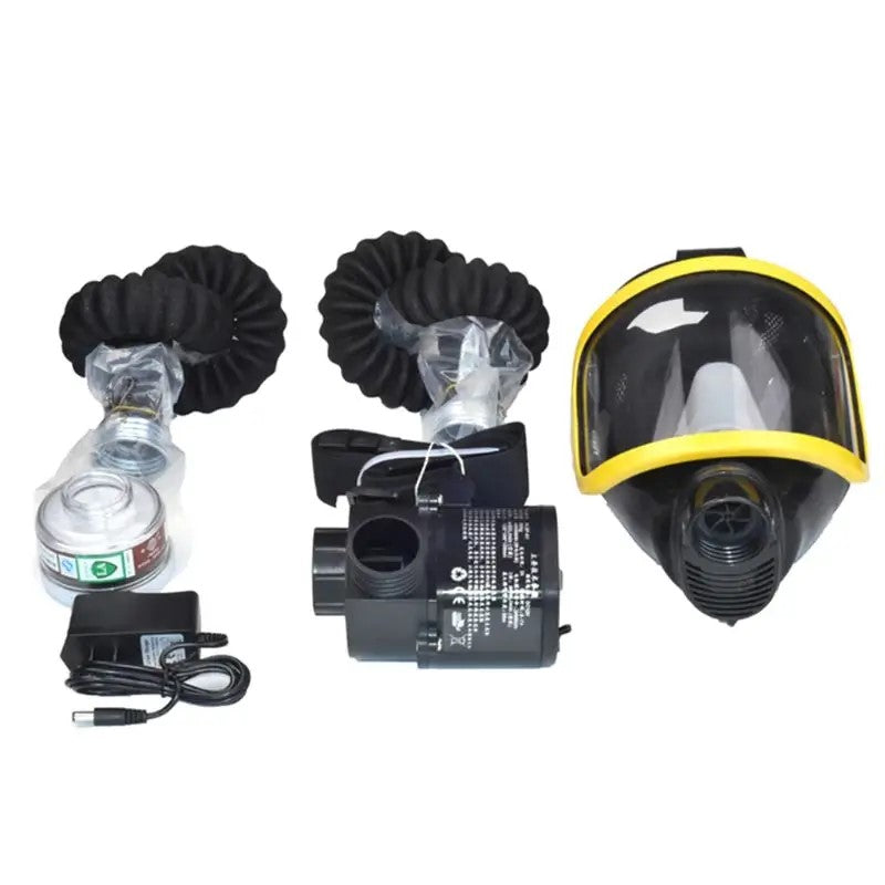 Electric Supplied Air Fed Gas Mask