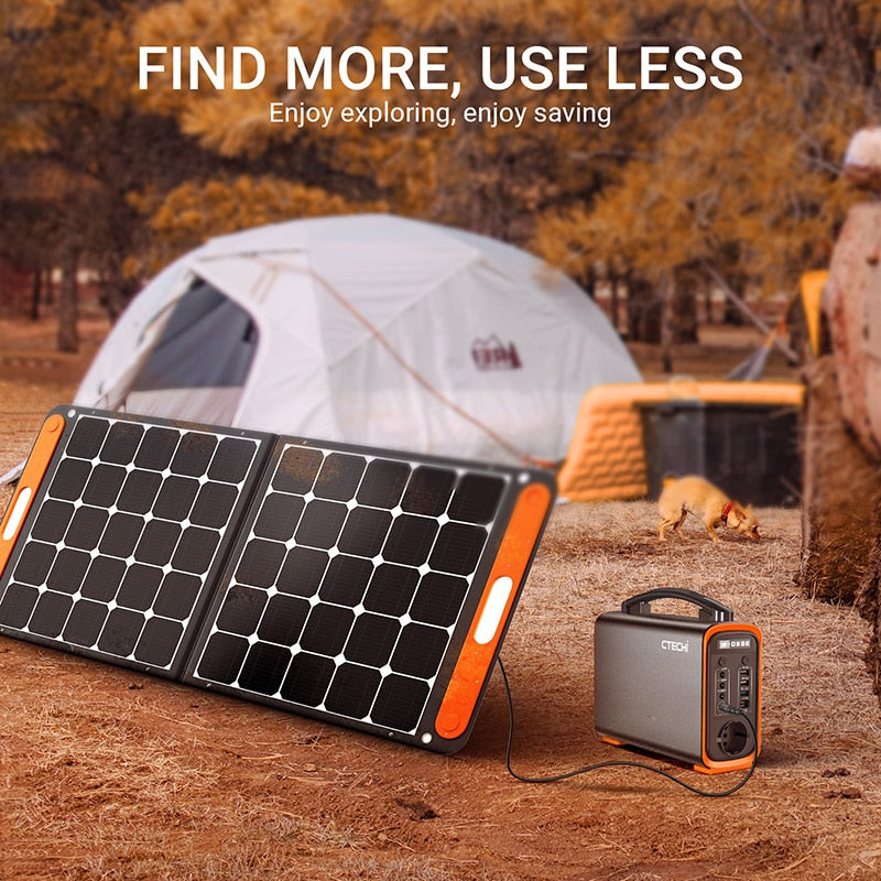 200 Watt Portable Solar Generator